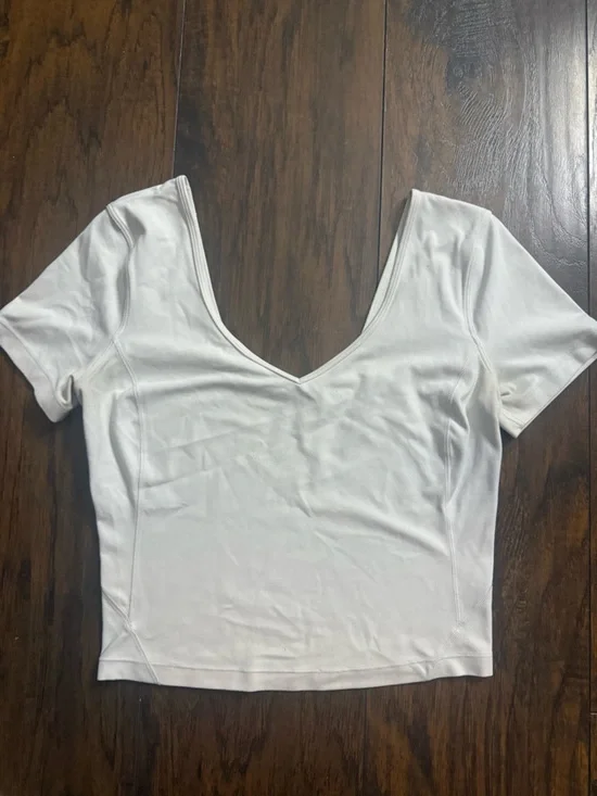 DISCONTINUED lululemon Align Short Sleeve Tee - Picture 1 of 4